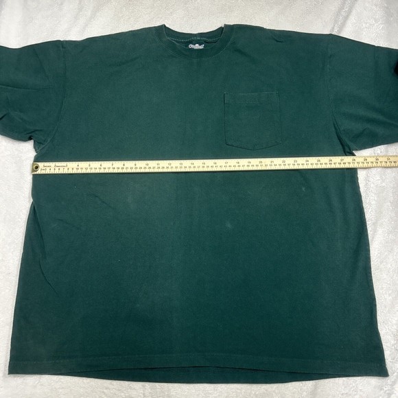 CARHARTT K87 HTG SHORT SLEEVE GREEN POCKET T-SHIRT MENS SIZE 2XL - Picture 4 of 6